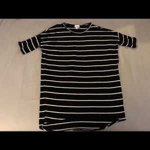 XXS Black and White striped Irma